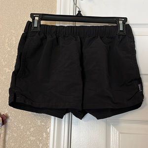 Patagonia woman's shorts. Black. Size S.